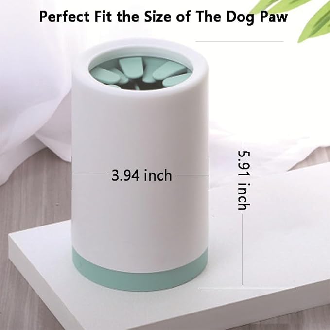 Dog Paw Cleaner, Paw Cleaner for Dogs and Cats, Dog Paw Washer, Small Medium Large Dogs Feet/Foot Cleaner