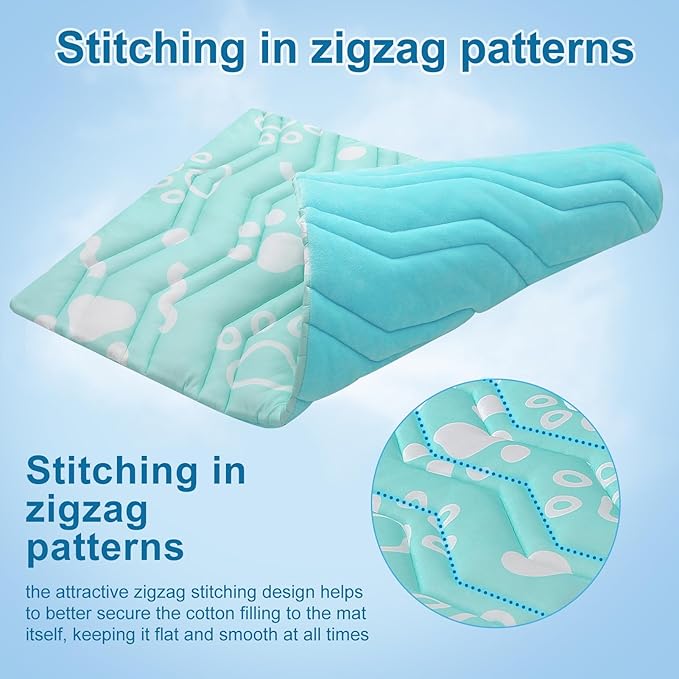 BEAUTYZOO Upgrade Dog Cooling Mat Extra Large, Reversible Self-Cooling Mat for Dogs, Thicken Pet Ice Cool Pad Blanket for Summer Kennel Sofa Bed Floor Car Seat, Machine Washable&Foldable, 59"x40"