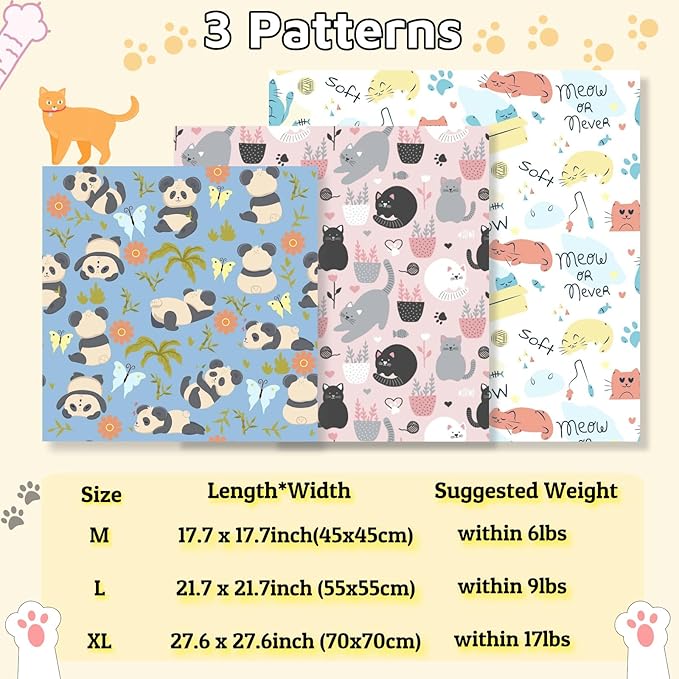 Cat Wrap for Grooming-Premium Cat Grooming Wrap Cat Restraint for Nail Clipping, Self-Adherent Soft Cat Blanket to Wrap Cat Anti-Scratch Anti-Escape Grooming Bag (Pink, L(Within 9lbs))