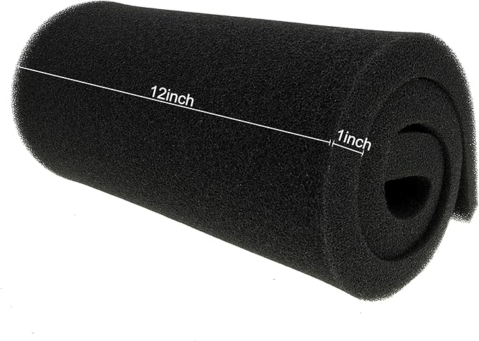 AFA Aquarium Filter Media Sponge Pad, Fish Tank Bio Open Cell Coarse Foam Block Foam Pre Filter Sponge Material (12" x 36" x 1" 35ppi)