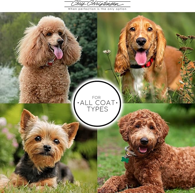 Chris Christensen Diamond Series Miracle Moisture Dog Conditioner, Groom Like a Professional, Pro-Vitamin Formula, Provides Maximum Moisture, Use on Both Dogs and Cats, Made in USA. 128 oz