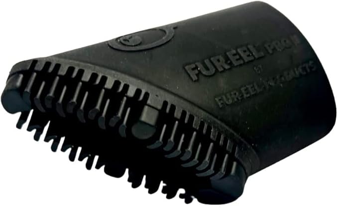 Buff Brite Fur-EEL FANG Refill PRO II Cat & Dog Hair Remover | Pet Fur Remover Vacuum Attachment | Perfect Sand/Lint/Pet Hair Remover for Car, Stairs, & Couches | Works with Almost All Vacuum Brands