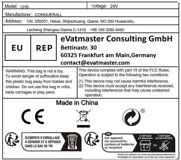 CONQUERALL 520-2600GPH 15W Wave Maker for Aquarium 24V DC Fish Tank Wave maker Sine Wave Technology Large Flow and Ultra Quiet Suit for Freshwater and Saltwater