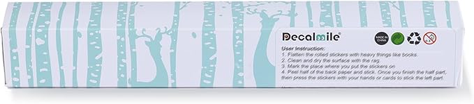 decalmile 3D Under The Sea Dolphin Fish Wall Decals Ocean Turtle Seaweed Broken Wall Stickers Boys Bedroom Living Room Bathroom Wall Decor