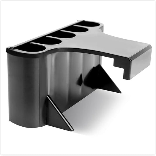 Aquarium Plant Holder with 5 Hole, Plastic Aquatic Plant Pot, Aquarium Planter Cups for Aquarium Plants Live, Aquarium Decor for Fish Tank Live Plants, 1.5inch