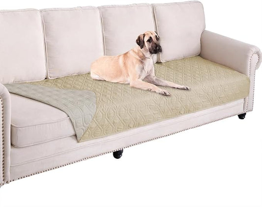 Ameritex Waterproof Dog Bed Cover Pet Blanket for Furniture Bed Couch Sofa Reversible