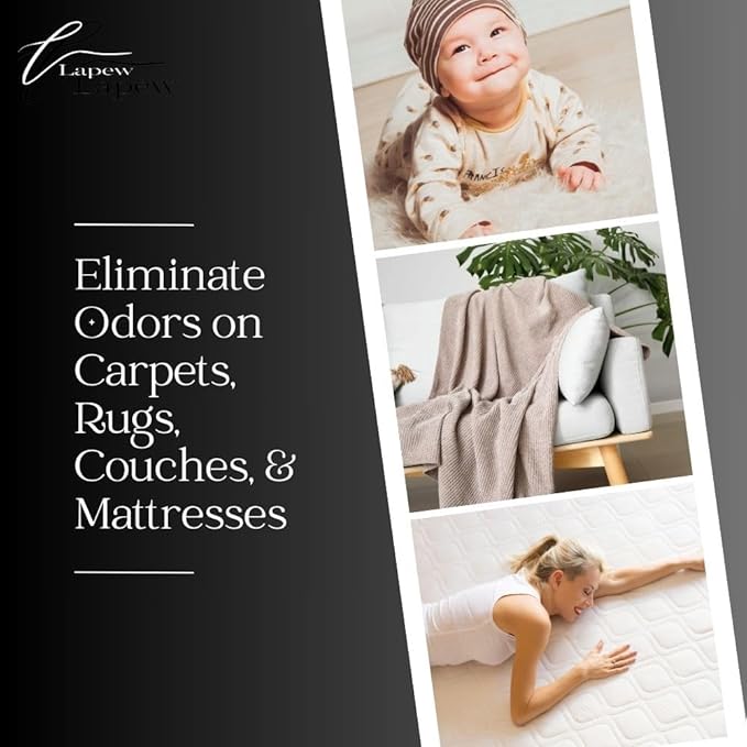 Butt Naked Carpet Freshener Powder Refill 36 oz | Powerful Odor Eliminator for Home | Upholstery Deodorizer | Carpet Deodorizer | Pet Urine | Cat Litter Box