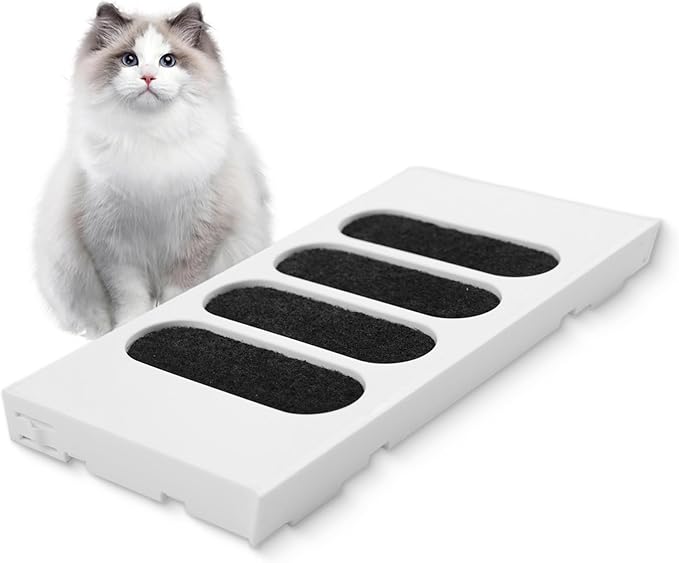 CATLINK Filter Box for Automatic Self-Cleaning Cat Litter Box, Reduce Odor, 2 Filters Inside, Simple Disassembly, for Scooper Young & Scooper Luxury PRO