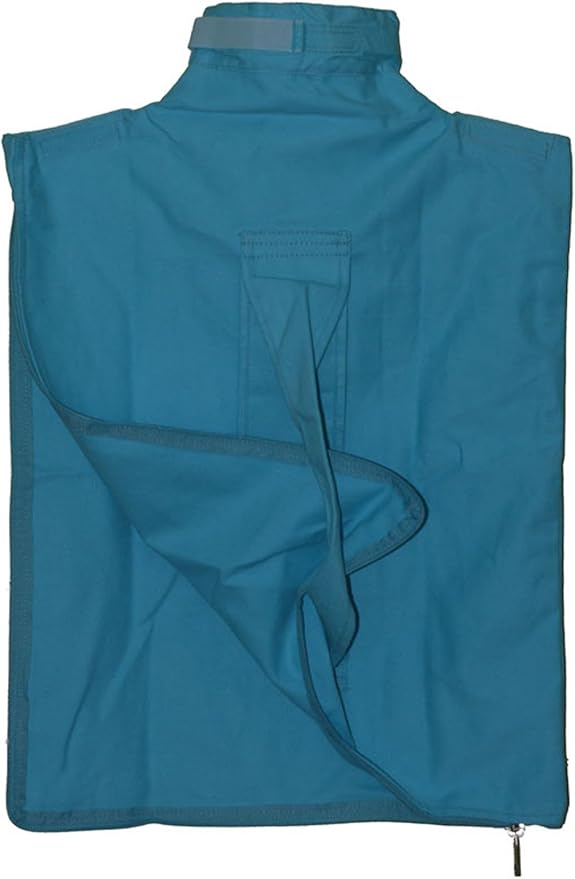 Cozy Comfort Carrier - Large Light Blue Cat Carrier and Cat Restraint Bag for Medication Administration, Grooming, Vet Visits, Dental Care, and Nail Trimming