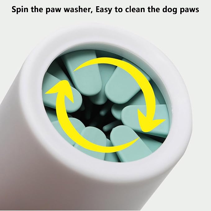 Dog Paw Cleaner, Paw Cleaner for Dogs and Cats, Dog Paw Washer, Small Medium Large Dogs Feet/Foot Cleaner