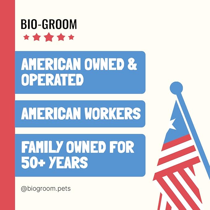 Bio-Groom Oatmeal Dog Shampoo – for Allergies and Itching, Cruelty-Free, Dog Bathing Supplies, Puppy Shampoo for Sensitive Skin, Made in USA, Anti-Itch Dog Products – 32 fl oz 1-Pack