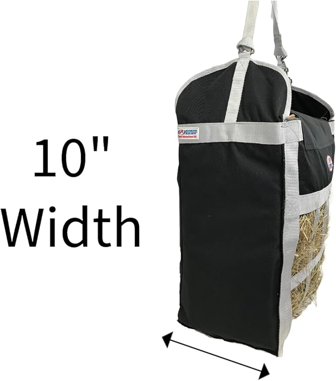 Derby Originals Top Load Hay Bag with Super Tough Bottom and 6 Month Warranty (Red/Black)
