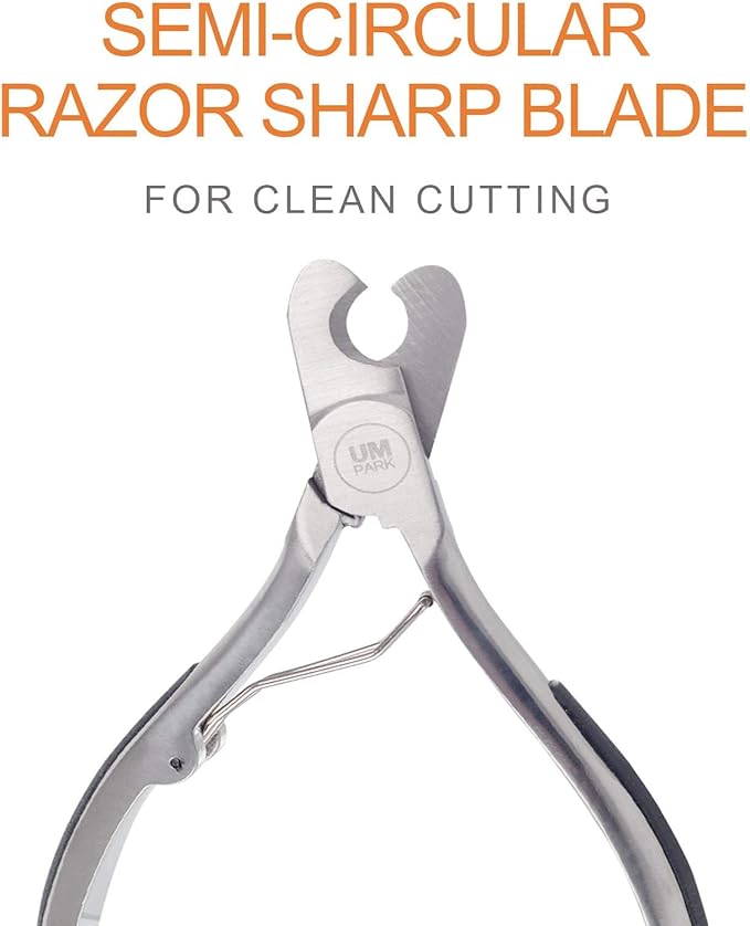 Dog Nail Clipper | Pet Cat Claw Trimmer -Sharp Angled Stainless Steel Blade for Quick Safety -Sturdy Non-Slip Handle -Nail File & Set Box -Professional Tools for Large & Small Pet