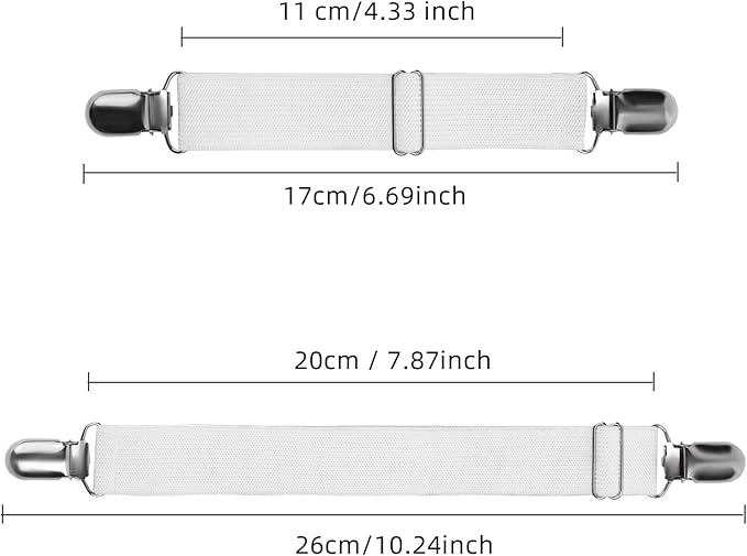 Adjustable Boot Straps Pant Stirrups Clips Boot Clips
