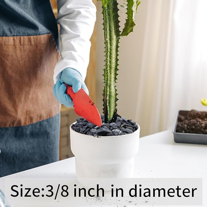 5lbs Black Pea Gravel, 3/8 Inch Decorative Pebbles Succulent Rocks, Black River Rocks Stones for Planters Vase Landscaping and Outdoor Garden Rock