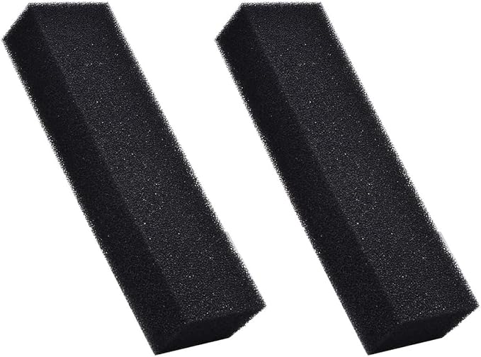 ALEGI Filter Foam Sponges, Bio Sponge Filter Media Pad, Cut-to-Size Foam for Aquarium Fish Tank (16" x 4.7" x 2.75" (2pcs))