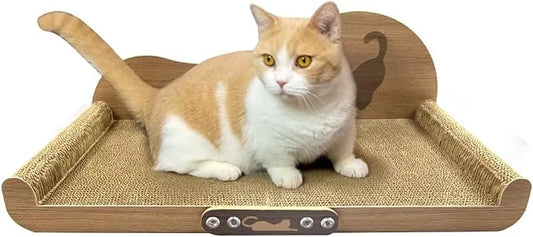 Cat Scratcher Couch Cat Scratching Bed Large Cat Scratcher Bed Cat Lounge Bed Scratching Pad for Indoor Cats
