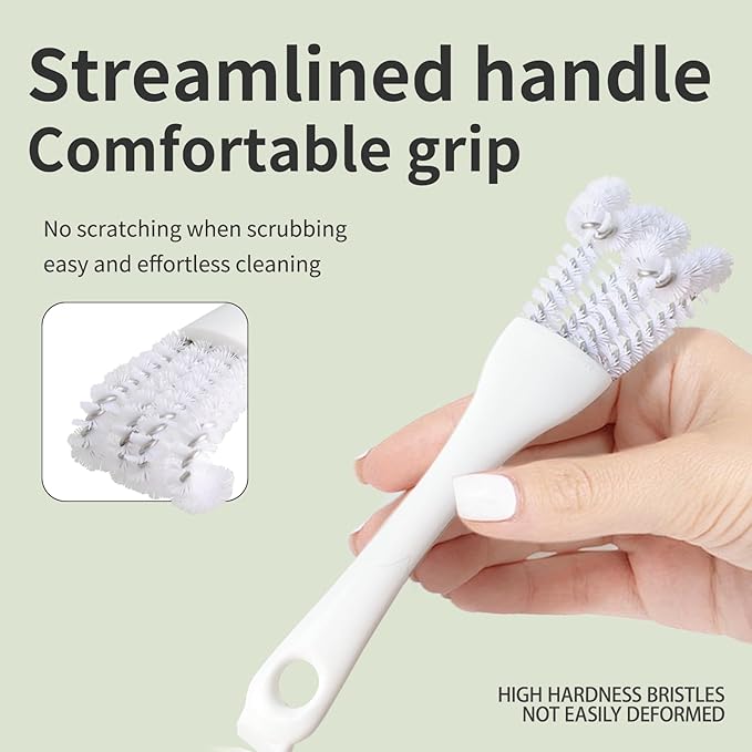 Bird Cage Cleaner with Long Handle & Shovel – Easy Bird Droppings Removal Brush for Parrot & Pet Cages & Bird Perch – Durable Cage Cleaning Tool & Accessory (2)