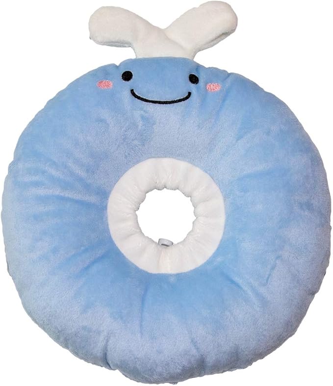 Adjustable Cat Recovery Collar Soft,Cute Pet E-Collar Neck Cone After Surgery Wound Healing Protective Cone Fit for Kitties, Small Dogs(ELC05-whale-l)