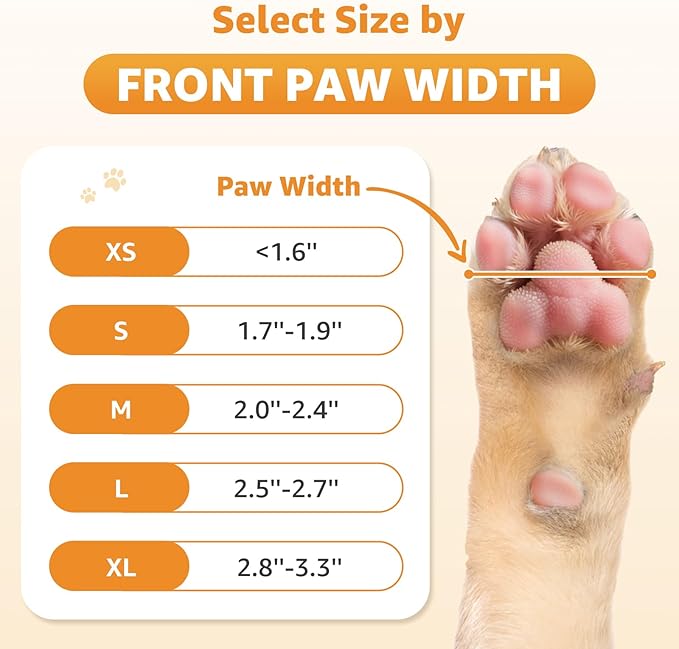 Double Sides Non-Slip Dog Socks to Prevent Licking Paws - Strong Traction for Hardwood Floors, Senior Dogs, Paw Protector, Dog Socks with Grippers Black