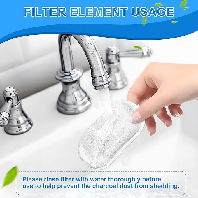 Cat Water Fountain Filters, 40 Pack Cat Replacement Filters for Stainless Steel 108oz/3.2L& 67oz/2L adjustable Flow Pet Water, Dog Fountain Filter（20 + 20 Pack)