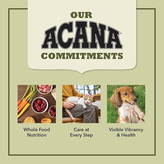 ACANA Highest Protein Dry Cat Food Indoor Cat Food Recipe 10lb Bag