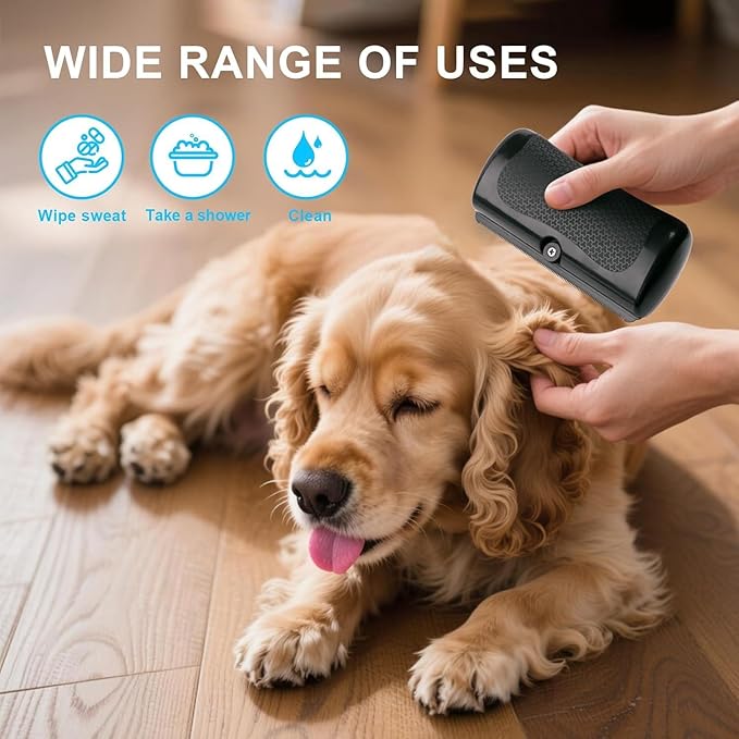 Deshedding Dog Brush Grooming Tool – Pet Hair Remover Comb for Shedding, Rhykin Brush for Short and Long Hair, Pet Groompro Deshedding Brush for Dogs,Cats,Rabbits, Horses Matted Loose Hair