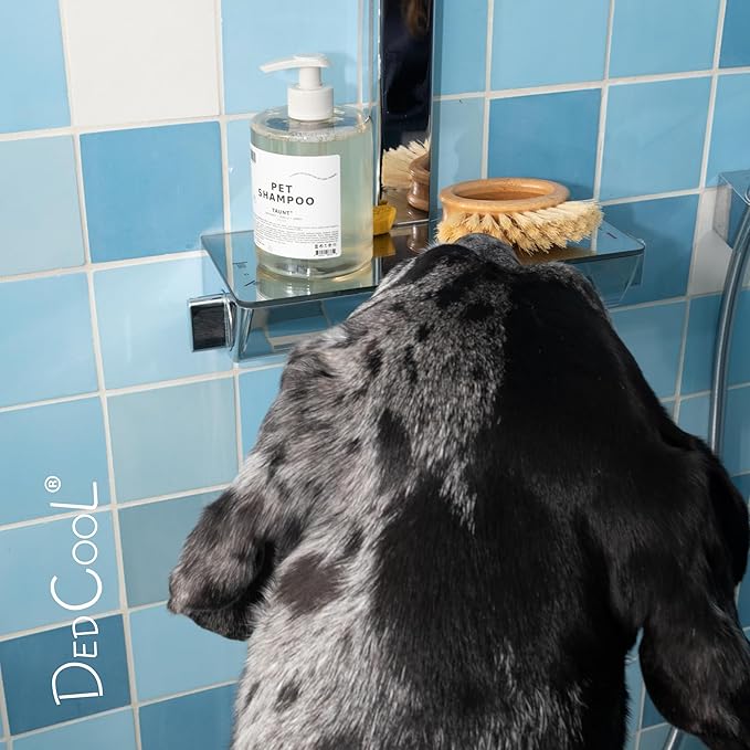 DedCool Pet Shampoo (01 Taunt, Mini 2 oz) Tear-Free, for Sensitive Skin, Hypoallergenic, Dry Skin & Itch Relief, Deodorizing Shampoo & Conditioner for Dogs & Cats, Vegan, Clean, Non-Toxic