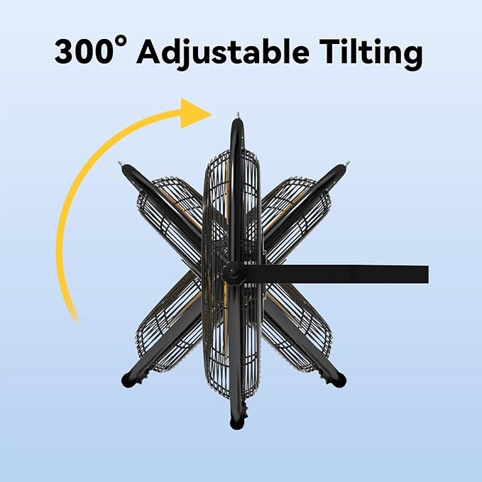 20 Inch 5200 CFM Wall Metal Fan Pro Series Remote Control, High Velocity Wall Mount Fans for Commercial, Residential, Warehouse, Covered Patio, Shop, Garage, Barn 3 Speed UL Safety Listed