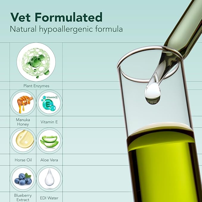 Dog Eye Wipes, Gentle Eye Wipes for Dogs & Cats, Pet Eye Cleaner Wash Removes Discharge, Crust, Debris, and Gunk (100, Blueberry)