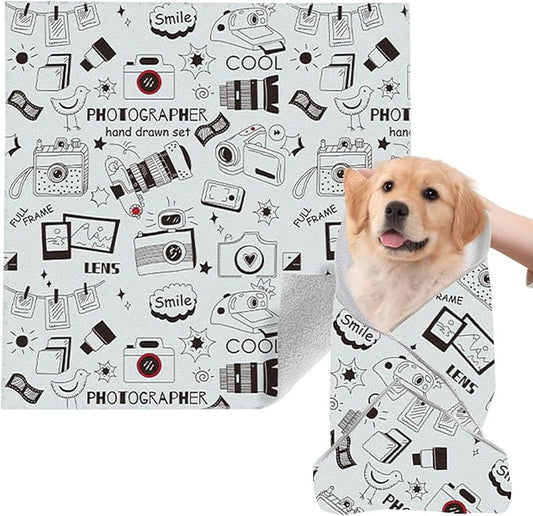 Cat Grooming Wrap, [XXL] Cat Restraint Wrap for Nail Clipping, Ear Cleaning, and Teeth Brushing, Self-Adherent, Anti-Bite, Anti-Scratch, Anti Scratch