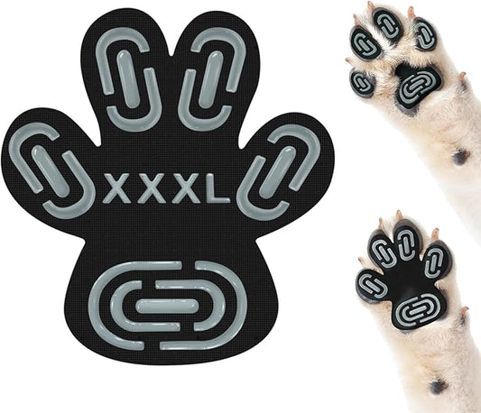 Anti-Slip Dog Paw Protector Pads for Senior Dogs, Dog Paw Adhesive Pads on Hardwood Floor,Senior Pets Essentials with Strong Traction,Puppy Grippers,12 Sets 48 pc XXXL