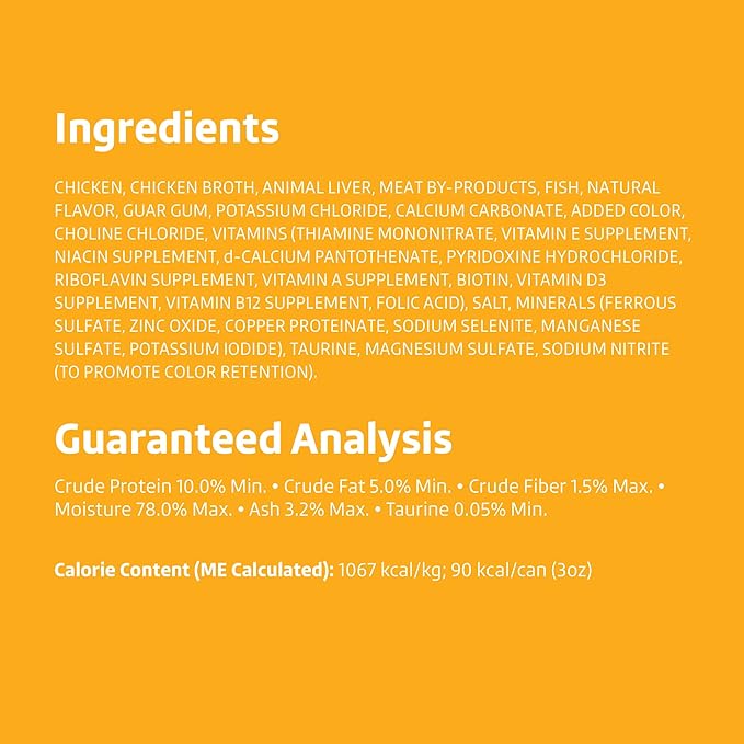 Amazon Brand - Wonder Bound Wet Cat Food, Paté, No Added Grain, 3 oz cans, Pack of 24 (Chicken)