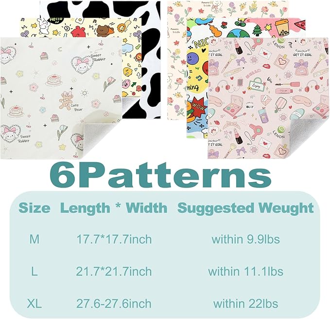 Cat Grooming Wrap, 2pcs [L+XL] Cat Restraint Wrap for Nail Clipping, Ear Cleaning, and Teeth Brushing, Self-Adherent, Anti-Bite, Anti-Scratch, Anti Scratch, Rabbit + Make-up