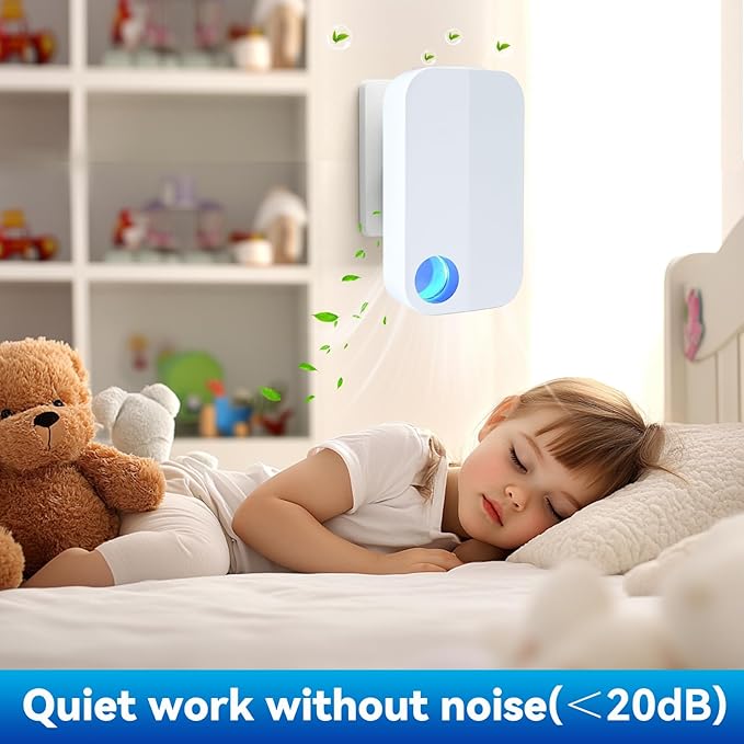 Air Ionizers Negative Ion Air Purifier for Home Portable Air Freshner for Office Living Room,kitchen,Bathroom,Pet Room, Quiet Operation Ionic Air Purifier for Bedroom(4)
