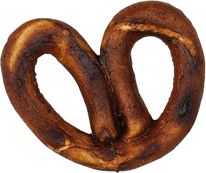 Collagen Pretzels, Bully - Collagen Dog Treats - Long Lasting Healthy Joint Support Dog Treat - Rawhide Alternative - Skin & Coat Health, 1 Bag, 8 Count