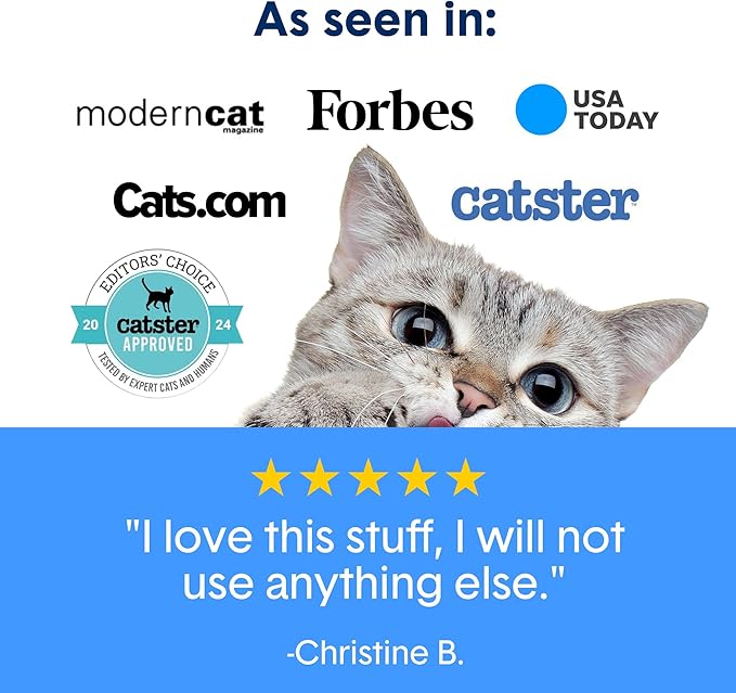 Boxie® Probiotic 40 Day Natural Odor Control Cat Litter, 28lb Clumping Clay Kitty Litter