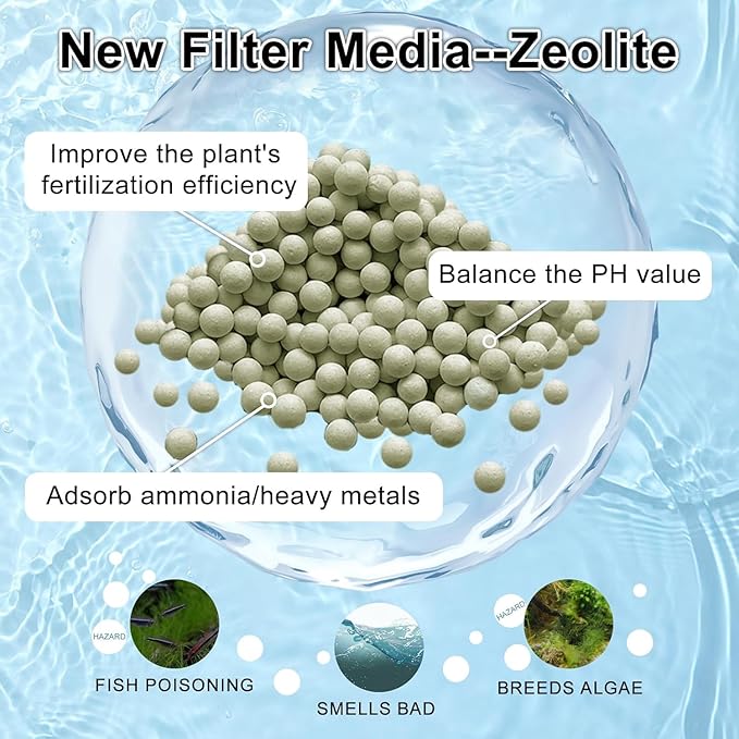 9 Pack Filter Cartridge Compatible with Whisper Bio-Bag Filters 10i/IQ10/PF10, Medium Replacement Filter Cartridges for Aquariums Compatible with ReptoFilte 20 gallons (90 GPH)