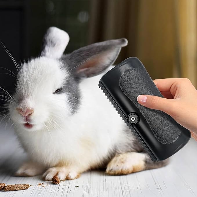 Deshedding Dog Brush Grooming Tool – Pet Hair Remover Comb for Shedding, Rhykin Brush for Short and Long Hair, Pet Groompro Deshedding Brush for Dogs,Cats,Rabbits, Horses Matted Loose Hair