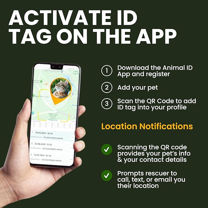 BRONZEDOG Leather Cat Collar with Removable Bells Non Breakaway Kitten QR Tag for Girl Boy (9" - 12" Cats/Mini Dogs, Dark Brown & Gold)