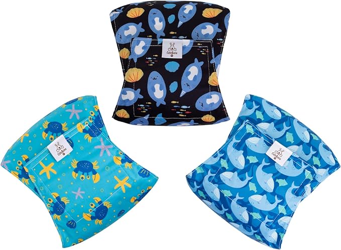 CuteBone Belly Band for Dogs Male Reusable Diapers Washable Wrap DM36S