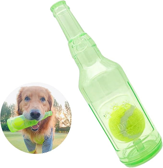 Dog Squeaky Floating Toy for Small Medium Large Dogs Training Fetch Indestructible Dog Chew Toys Indoor Pool Beach Outdoor Pet Supplies Green M