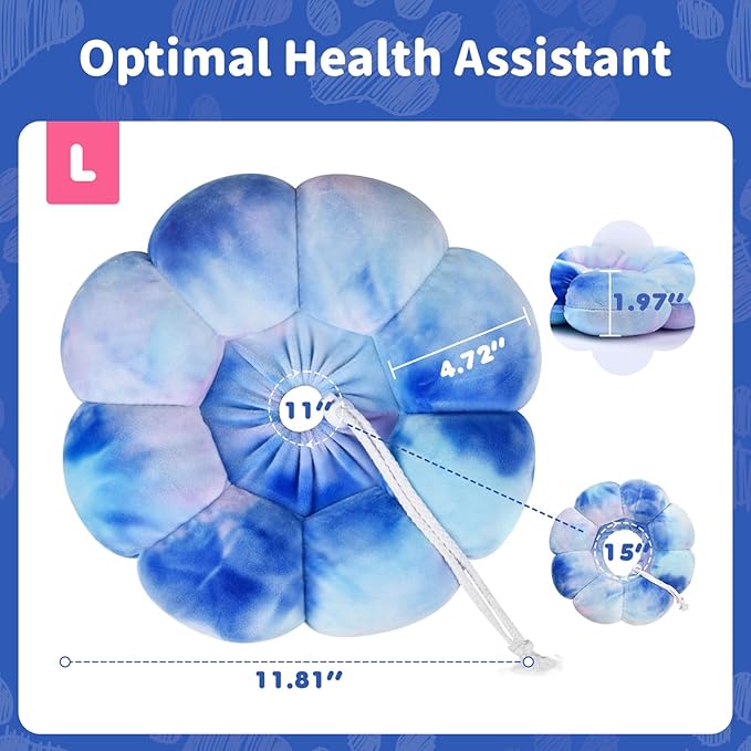 Dog Cat Surgical Recovery Cone Dog Protective Collar, Pet Recovery E-Collar Soft Neck Cone to Stop Licking Wound for Cats & Kittens Small Dog After Surgery