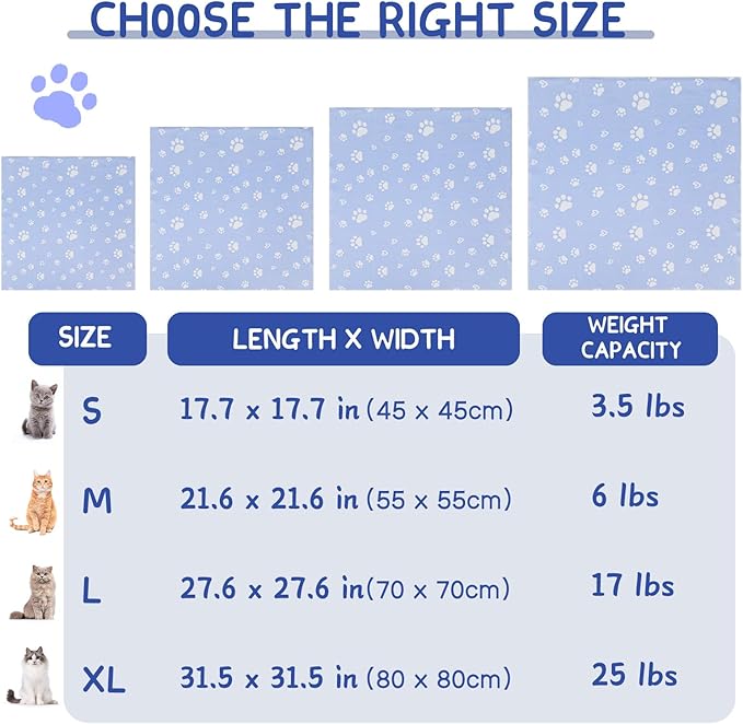 Cat Wrap for Cutting Nails, Self-Adhesive for Grooming, Anti-Scratch Cat Swaddle Wrap for Medicine, Nail Clipping, Teeth Brushing, Ear Cleaning