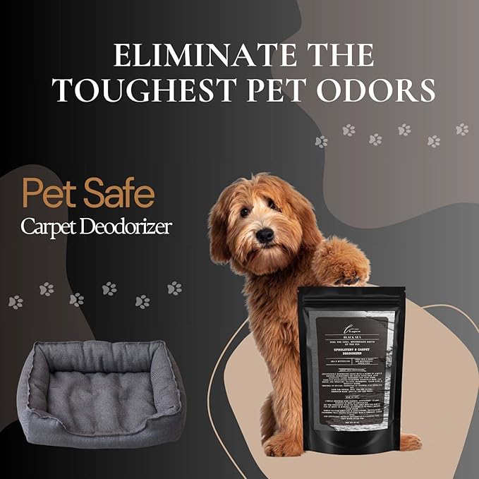 Black Sea Carpet Freshener Powder: Powerful Odor Eliminator for Home, Upholstery Deodorizer, Carpet Deodorizer, Pet Urine, Cat Litter Box - Black Sea Fragrance.