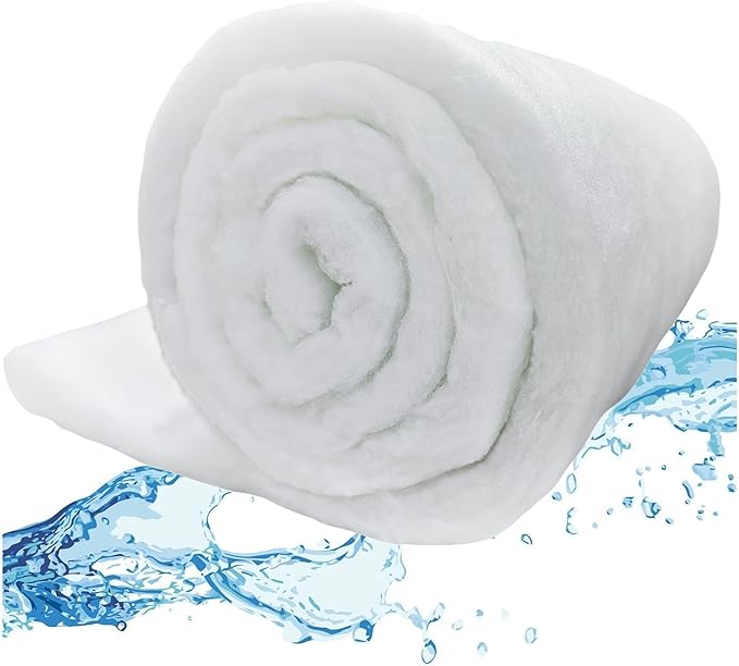 Aquarium Filter Media, Newly Premium Filter Pads for Aquarium, 94X16 inch,Aquarium Filter Floss for Fish Tank Sponge Pad Foam Filter Accessories for Pond