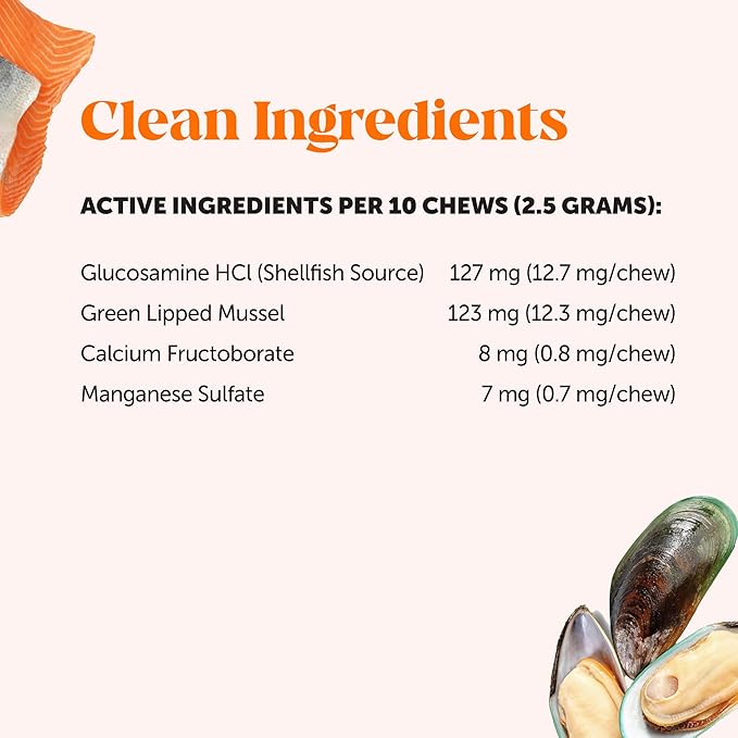 Cat Hip & Joint Health Crunchy & Creamy Chews - Cat Joint Support Supplement with Glucosamine, Health Supplies & Hip Support for Indoor & Outdoor Cats (Chicken 30-Day Supply)