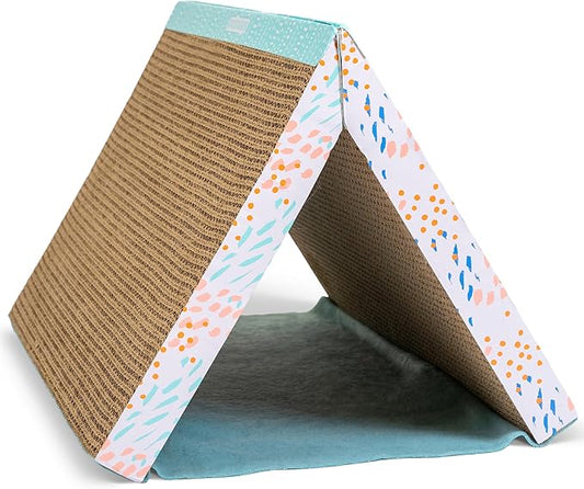 Catstages Fold Away Cat Tunnel and Corrugated Cat Scratcher