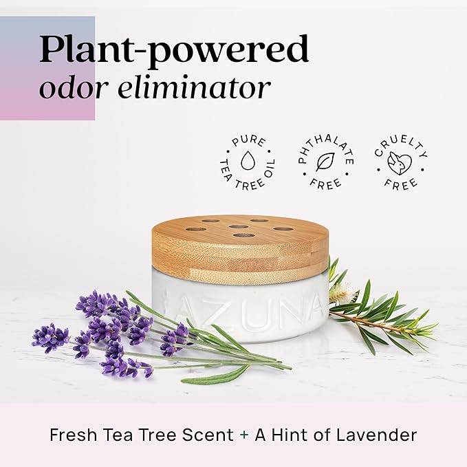 Azuna Air Freshener & Odor Eliminator Gel Refill Pouch - Aromatherapy, 12 oz