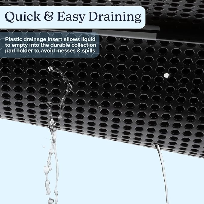 Artificial Grass Puppy Pee Pad for Dogs and Small Pets - 20x30 Reusable 3-Layer Potty Training Pad with Tray - Dog House and Pet Supplies by PETMAKER